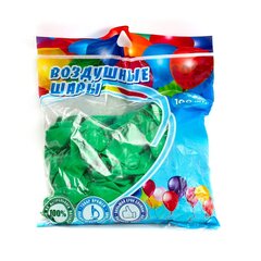 
          Шар воздушный пастель Alingar, №12, зеленый, 100шт/уп, пакет с европодвесом