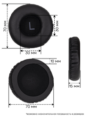 Амбушюры для наушников Philips TAH4205, TAH4105, SHB3075, SHB3060