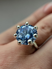 Кольцо Blue La Princesse