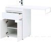 Aquanet 301352 Тумба c раковиной Токио 120L (Персона 120L) напольная 1 ящик 2 фасада цвет белый глянец (301352)