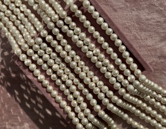 "Жемчуг круглый" 6мм, "Майорка. Имитация" (нить)