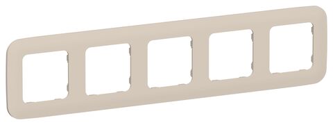 FLITE Рамка 5-мест. РУ-5-А-ФлЛ льн. IEK