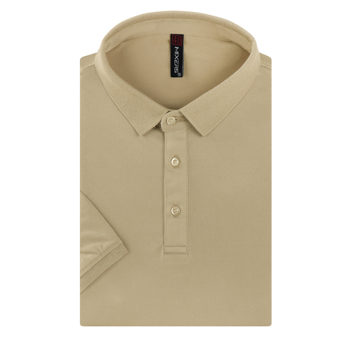 Рубашка-поло MS21011 k-80 (48-56) бежевый