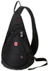 Швейцарский однолямочный рюкзак SA-9966 Черный