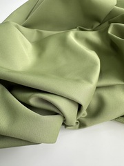 Плащовая смесовая ткань, цвет Зеленое яблоко