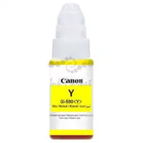 Canon - GI-590Y - 1606C001 - GI590Y - Yellow Ink Bottle (70ml)