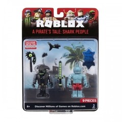 Игровая коллекционная фигурка Jazwares Roblox Game Packs A Pirate's Tale: Shark People W7