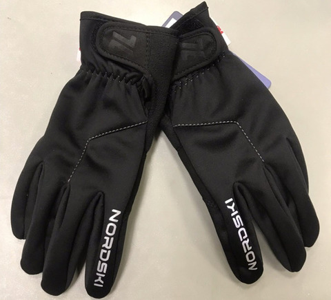 Перчатки Nordski Racing черные WS 20