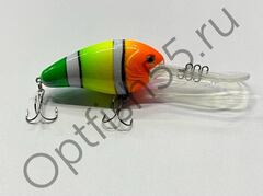 Воблер Rosy Down Trio 85F 85мм, 34гр, загл. 3,0-9,0м