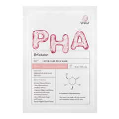 JMsolution Layer Care Plus Mask обновляющая тканевая маска с глюконолактоном