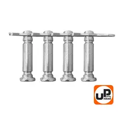 Болт срезной под шплинт UNITED PARTS 8х35мм (комплект 4шт)