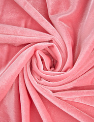 Бархат стрейч, 240 гр/м2, 98% п/э, 2% эластан, 150 см, розовый