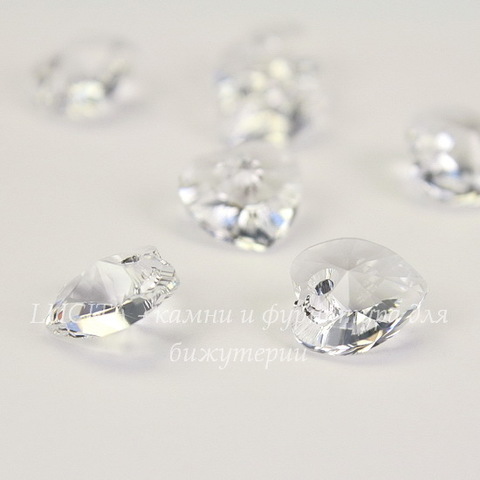 6228 Подвеска Сваровски Сердечко Crystal (10,3х10 мм)