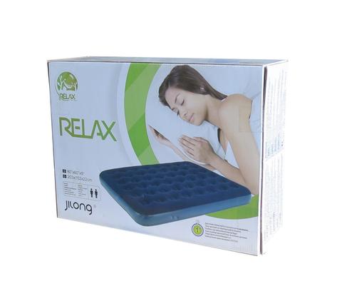 Картинка матрас Relax Flocked Air Bed King 203x183x22  - 2