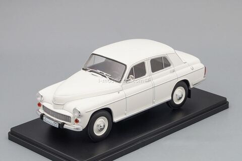 Warszawa 223 1964 FSO white 1:24 Legendary Soviet cars Hachette #89