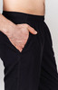 Беговой ветрозащитный костюм Nordski Motion Black-Light Blue с прямыми брюками