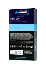 Презервативы увеличенного размера DOMINO Classic King size - 6 шт. - 