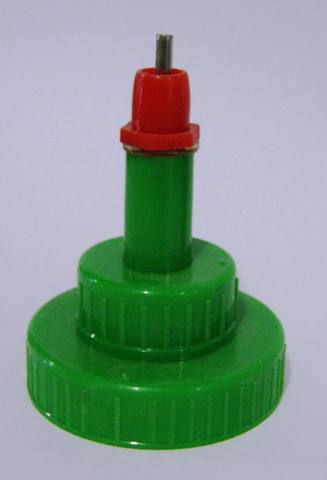 Ниппельная поилка для пластиковой бутылки (1.5л, 5л) для птицы
