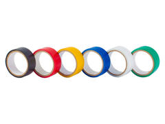 49-9-021 Лента изоляционная, ПВХ, черная, клей - синтет. каучук, 19ммх20м, толщина 130мкм (РемоКолор)