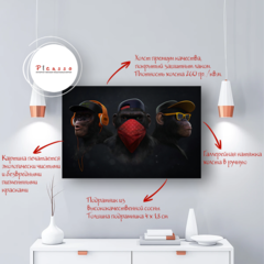 Постер "Современные обезьяны"