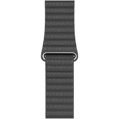 Ремешок Apple 44mm Black Leather Loop - Large (MY9N2)