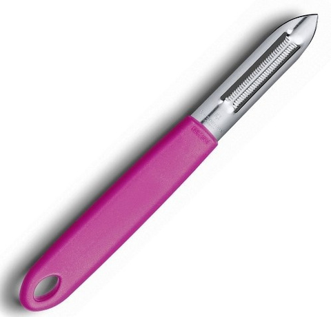 Нож Victorinox для чистки овощей, розовый (7.6077.5)