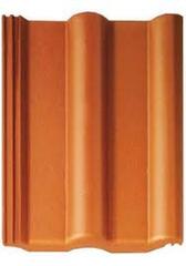 Цементно-песчаная черепица Braas (Браас) Янтарь Красный антик 1шт (10шт=1м2)