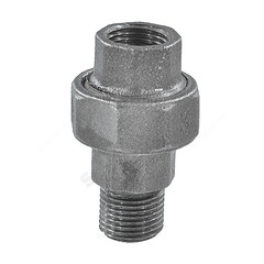 Соединитель прямой американка чугун Ду 15 (1/2") ВР/НР конусный Fittex PLUS