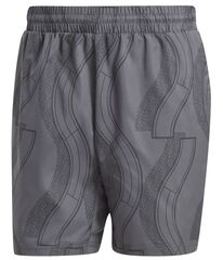 Теннисные шорты Adidas Club Tennis Graphic Shorts - carbon/black