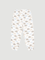 Брюки на резинке Mjölk Ёжики на экрю