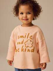 Толстовка для девочки Next E44-980, Персиковый