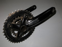 Система шатунов Truvativ Stylo GXP с кареткой, б/у.