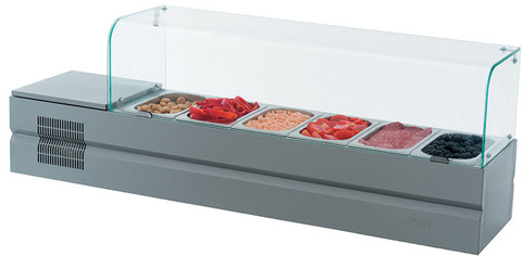 Холодильная витрина для ингредиентов Atesy Болоньезе-6