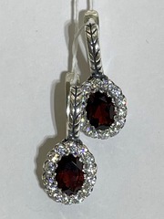 Анелла (серьги  из серебра)