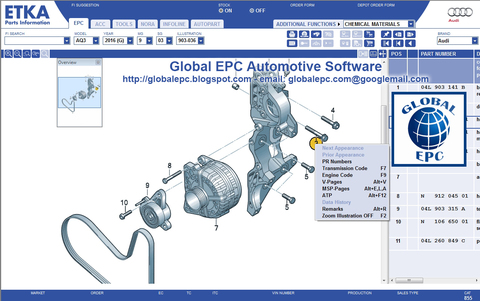 ETKA 7.5 + 8.1 (1260) 01.2019 + База винов 1395158 шт.