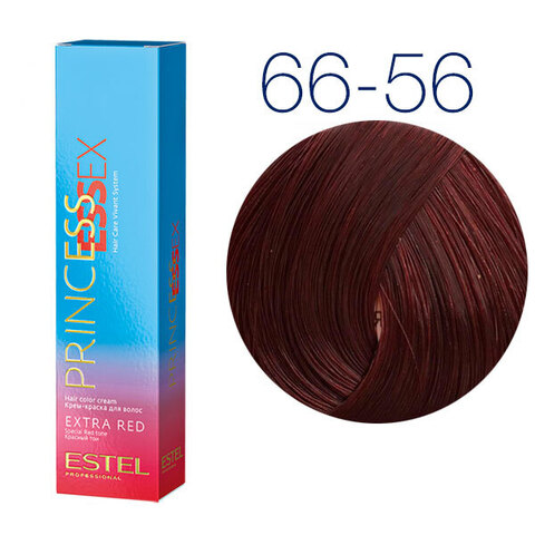 Estel Professional Princess Essex Extra Red 66-56 (Яркая самба) - Крем-краска для волос