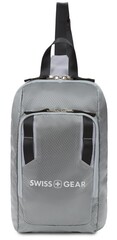 Рюкзак однолямочный Swissgear, темно-серый/серый,4 л, 3992424550