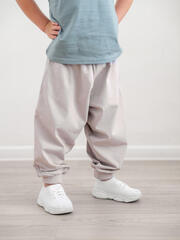 Брюки оверсайз Mjölk White Sand