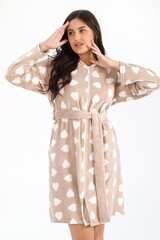 Халат Ласка-1 Виотекс БЕЖЕВЫЙ