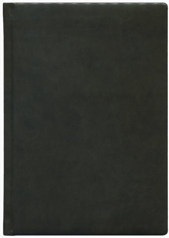 Ежедневник недатир.А5 160л.лин.КОРОНА черн.софт.обл