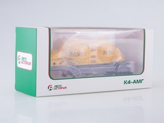 Semitrailer flour carrier K4-AMG 1:43 AutoHistory