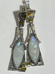 Заира (серьги из серебра)