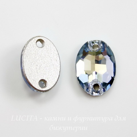 3210 Пришивные стразы Сваровски Crystal Blue Shade (10х7 мм) ()