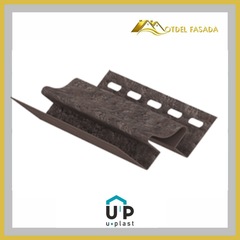 Внутренний угол Юпласт КИРПИЧ Коричневый 3,05мм