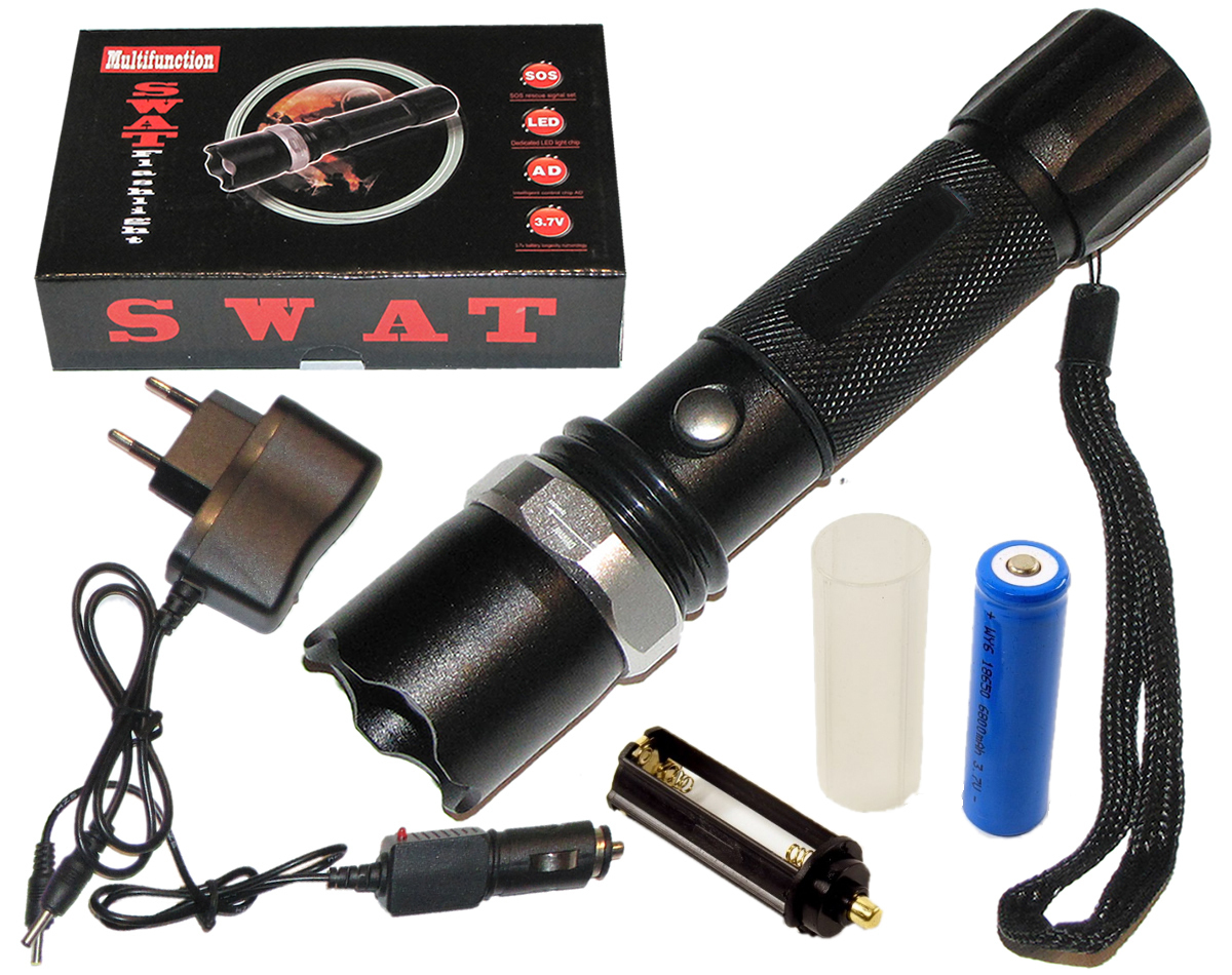 Фонарь ручной Swat KSK-8008 88000w - купить