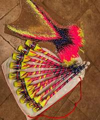 Художественная индивидуальная обмотка булав