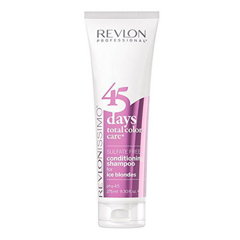 Revlon Professional Revlonissimo 45 Days Ice Blondes Total Color Care 2 in 1 Shampoo & Conditioner - Шампунь-кондиционер без сульфатов