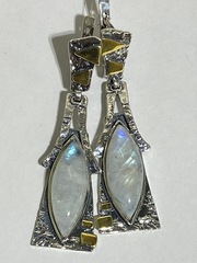 Заира (серьги из серебра)