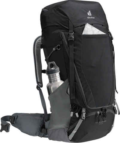 Картинка рюкзак туристический Deuter Futura Air Trek 60+10 black-graphite - 6