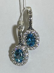 Анелла (серьги  из серебра)